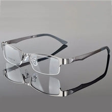 Load image into Gallery viewer, Reven Jate Half Rimless Eyeglasses Frame Optical Prescription Semi-Rim Glasses Frame For Women's Eyewear Female Armacao Oculos
