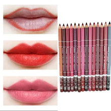 Load image into Gallery viewer, GAM-BELLE Waterproof Lip Liner Pencil 15CM 28 Colors Women's Professional Long Lasting Lip liner pencil 1pcs
