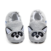将图片加载到图库查看器，Newborn Baby First Walker Girls Boy Shoes Cartoon Animals Cotton Shoe Toddler Soft Sole Anti-slip Infant Shoes
