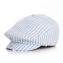 Load image into Gallery viewer, Baby Children Stripe Classic Style Fashion Berets Peaked Baseball Caps for Baby Boys

