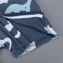 将图片加载到图库查看器，Modern Printed Newborn Baby Short Sleeved Cotton Jumpsuit Infant Cartoon Animal Costumes Clothing For Girls and Boys Kids
