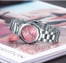 将图片加载到图库查看器，New STEVVEX Women Luxury Rhinestone Stainless Steel Quartz Watches Ladies Business Watch WIth  Japanese Quartz Movement For Women and Girls
