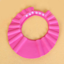 将图片加载到图库查看器，Modern Baby Shower Sheild Cap Reusable Waterproof Bath Hat Teen Girl Shower Haircut Cap for Boys and Girls  Shampoo Cap Design
