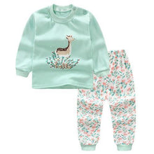 Load image into Gallery viewer, Baby Boy Clothes Cotton Clothing Sets Cartoon Long-sleeved T-shirt Pants Infant Clothes 2pcs Ste For Boys and Girls Kids
