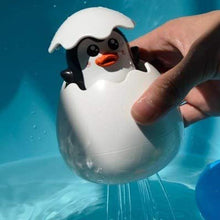 将图片加载到图库查看器，Modern Baby Bathing Toy Kids Cute Duck Penguin Egg Water Spray Sprinkler Bathroom Sprinkling Shower Toys For Kids
