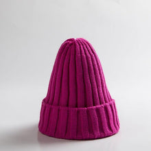 Load image into Gallery viewer, Modern Elegant Candy Color Baby Hat Cute Autumn Winter Pointy Hats For Kids Boys &amp; Girls Warm Beanie Cap For Women
