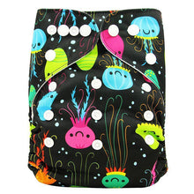 将图片加载到图库查看器，Baby Cloth Diapers Reusable Nappies Character Unisex Baby Care Pants Waterproof Pocket Cloth Diaper For Baby
