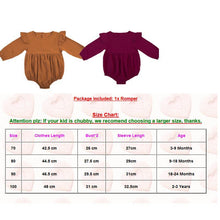 将图片加载到图库查看器，Toddler Infant Newborn Baby Girls Kids Long Butterfly Sleeve Romper Outfits Playsuit Jumpsuit
