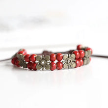 Load image into Gallery viewer, National Wind Restoring Ancient Ways Is The High Temperature Glaze Ceramic Handmade Trinkets Women's Fashion  Bracelets #1078
