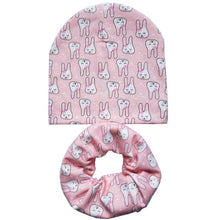 将图片加载到图库查看器，Modern Cartoon Cotton Baby Hat Winter Baby Girls Hat Newborn Boys Hats Kids Cap Scarf Set Children Beanies For Kids With Scarf
