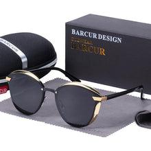 Load image into Gallery viewer, Luxury New Fashion Polarized Women Round Rimeless Popular Retro Classic Sunglasses Ladies lunette de soleil femme
