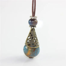 将图片加载到图库查看器，Miredo jewelry wholesale bronze hollow out necklaces women's mothers gift necklace pendant free shipping #1125
