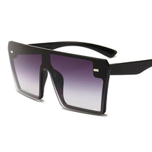 Load image into Gallery viewer, Modern Oversized Square Sunglasses For Lady and Women Luxury Brand Fashion Gafas Shade WIth Mirror Glasses And UV400 Protection
