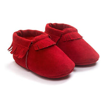 Load image into Gallery viewer, Baby PU Soft Soled Non-slip Leather Shoe For Autumn And Winter Warm Comfortable Shoes
