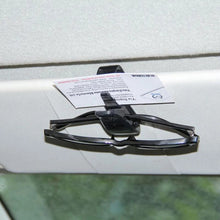 将图片加载到图库查看器，KAWOO Hot Sale Car Accessories Sun Visor Sunglass Eyeglasses Glasses Card Pen Abs Portable Clip Ticket Holder Stand 1Piece
