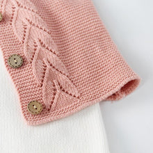 将图片加载到图库查看器，Modern Cotton Baby Girl Cardigan Clothes With knitted Outerwear &amp; Coats for Infant Boys and Girls Romper Winter Jumpsuit
