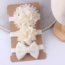 将图片加载到图库查看器，Bow Set Baby Girl Bows Hair Accessories Chiffon Flower Headband Bow knot Party Princess Dress Decoration For Girls Baby and Kids
