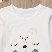 Load image into Gallery viewer, Newborn Baby Boys Clothes Bear Warm Winter Tops T-shirt Pants Outfits Clothes Set Clothes For Boys In Modern Style
