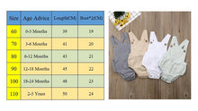 Load image into Gallery viewer, Casual Modern Newborn Kids Bodysuit Baby Boy Girl Clothes Jumpsuit Sunsuit For Girls
