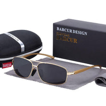 Load image into Gallery viewer, Luxury Elegent Vintage Retro Brand Designer Polarized Sunglasses Square Classic Shades Glasses WIth  UV400 Protection
