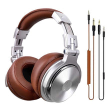 将图片加载到图库查看器，STEVVEX Wired Professional Studio Pro DJ Headphones With Microphone Over Ear HiFi Monitor Music Headset Earphone For Phone PC
