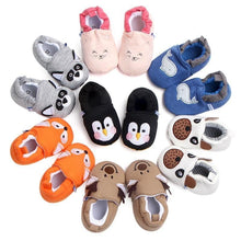将图片加载到图库查看器，Newborn Baby First Walker Girls Boy Shoes Cartoon Animals Cotton Shoe Toddler Soft Sole Anti-slip Infant Shoes
