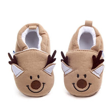 将图片加载到图库查看器，Newborn Baby First Walker Girls Boy Shoes Cartoon Animals Cotton Shoe Toddler Soft Sole Anti-slip Infant Shoes
