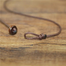Load image into Gallery viewer, Miredo jewelry wholesale simple ceramic necklaces women's coin wood collar stone boho  necklace pendant free shipping #1460

