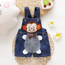 Load image into Gallery viewer, Modern Cartoon Baby Clothing Boys &amp; Girls Jeans Overalls Shorts Toddler Infant Rompers For Kids In Fashion Deisgn
