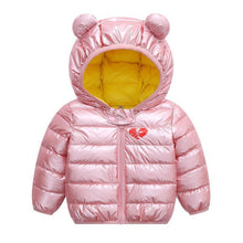 将图片加载到图库查看器，Infant Jacket 2020 Autumn Winter Baby Girls Jacket For Baby Coat Kids Warm Hooded Outerwear For Baby Boys Clothes Newborn Jacket
