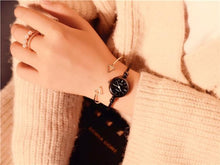 Load image into Gallery viewer, Small Gold Bangle Bracelet Luxury Watches Stainless Steel Retro Ladies Quartz Wristwatches Fashion Casual Women Dress Watch For Women and Girls
