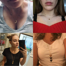 Load image into Gallery viewer, Modern Vintage Multilayer Crystal Gold Choker Pendant Necklace For Women Luxury Jewelry Perfect Gift Cool Style
