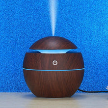Load image into Gallery viewer, 130ML USB Aroma Diffuser  Ultrasonic Cool Mist Humidifier Air  7 Color Change LED Night Light For Office Home
