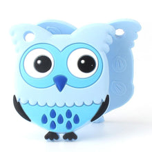将图片加载到图库查看器，Owl Silicone Teethers Food Grade For Baby Teething  Silicone Beads Teething Toddler Toys For Kids
