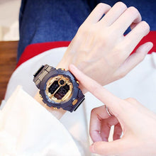 Load image into Gallery viewer, Electroic Shock Digital Watch Unisex Sports Waterproof  Watch With LED Colorful Mode Wristwatch For  Men and woman
