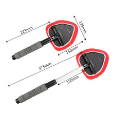 Load image into Gallery viewer, Window Scraping Mist Eliminator Microfiber Car Window Cleaner Telescopic Window Glass Cleaner Car Windshield Cleaning Brush
