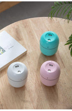 Load image into Gallery viewer, New Ultrasonic Mini Air Humidifier 200ML USB Aroma Essential Oil Diffuser Home Car Fogger Mist Maker with LED Night Lamp
