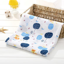 Load image into Gallery viewer, Muslin Cotton Diaper Baby Blankets Newborn Swaddle Blanket Infant Multi Purpose Bath Towel
