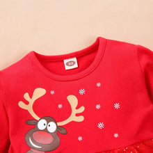Load image into Gallery viewer, New Princess  Baby Kids Girls Christmas Solid Deer Tutu Skirt  Dress Unique Design Perfect Gift
