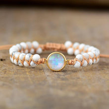 将图片加载到图库查看器，Handmade Luxury Wax  Elegant Bracelet With Stone In Modern Colorful Design For Woman and Ladies
