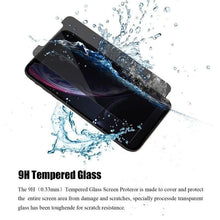 Load image into Gallery viewer, 3PCS Anti-spy Protective Tempered Glass for IPhone 11 12 13 14 Pro Max 12 Mini X XS XR 6 6S 7 8 Plus Privacy Screen Protectors Anti-Spy HD Tempered Glass Shatterproof Shockproof Screen Protector
