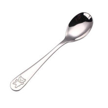 Load image into Gallery viewer, Baby Gadgets Tableware Set Children Utensil Stainless Steel Toddler Dinnerware Cutlery Cartoon Infant Food Feeding Spoon and Fork
