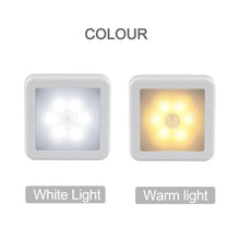 Load image into Gallery viewer, New Night Light Smart Motion Sensor Portable Mobile LED Night Lamp for WC, Stairs and  Rooms
