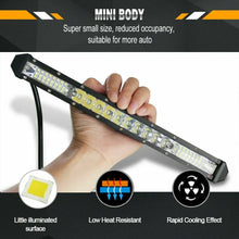 Load image into Gallery viewer, Slim Spot Flood LED Bar Off Road 12V 24V LED Light Bar/Work Light For Car 4x4 Truck ATV SUV Boat lada Barra LED Lightbar
