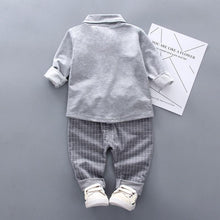 Load image into Gallery viewer, Newborn Baby Boys Clothes Formal Party  Clothing Sets Tie Shirt and Pants Outfits Set 0-4 Year For Boys In Modern Style
