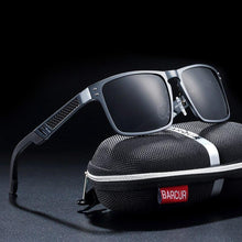 Load image into Gallery viewer, Hot Black Goggle Male Sunglasses Luxury Brand Men Glasses  In Business High Quality Luxury Modern Style With  UV400 Protection
