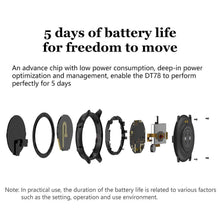 将图片加载到图库查看器，Modern Full Round Touch Display Smart Watch for Men In Business Luxury Style With IP68 Waterproof Protection and Heart Rate Blood Pressure Monitor 5 Days Standby Smartwatch
