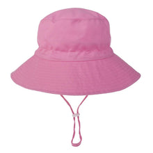Load image into Gallery viewer, Modern Baby Hat for Girls &amp; Boys Kids Bucket Hat Travel Beach Hat Baby Cap Sun Hats with Windproof Rope
