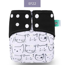 将图片加载到图库查看器，Trend New Print Eco-friendly Cloth Diaper Baby pocket Waterproof Cartoon Owl Baby Diapers Reusable Cloth Nappies For Baby and Kids
