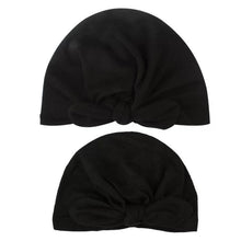 Load image into Gallery viewer, Modern Mom&amp;Baby Turban Mother Baby Hat Headbands Mom Daughter Bow Knot Caps Print Solid Parent-Child Hair Accessories
